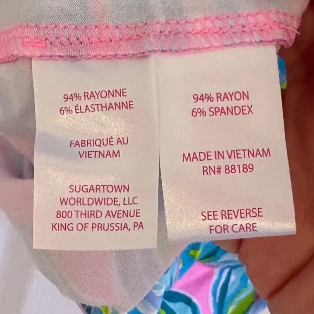 Lilly Pulitzer Parigi Skort Romper Small NWT Pelican Pink - Off the Scales - Picture 9 of 10